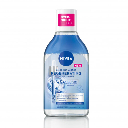 ماء ميسيلار منظف غني بسيروم تجديد البشرة من نيفيا 400مل