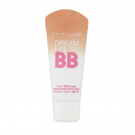 بي بي كريم دريم فريش 8 في 1 بحماية من الشمس من ميبلين - يونيفرسال جلو بي بي كريم دريم فريش 8 في 1 بحماية من الشمس من ميبلين - يونيفرسال جلو