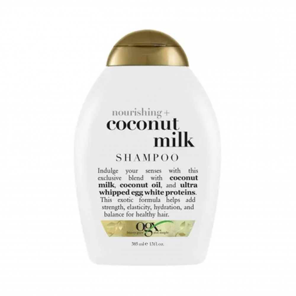 او جي اكس أورجانيكس شامبو مغذٍ + حليب جوز الهند 385 مل