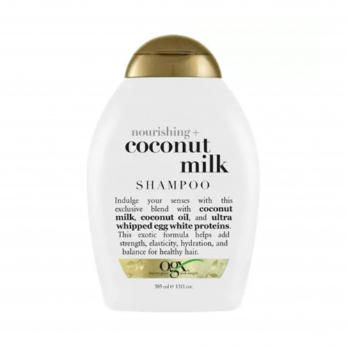 او جي اكس أورجانيكس شامبو مغذٍ + حليب جوز الهند 385 مل