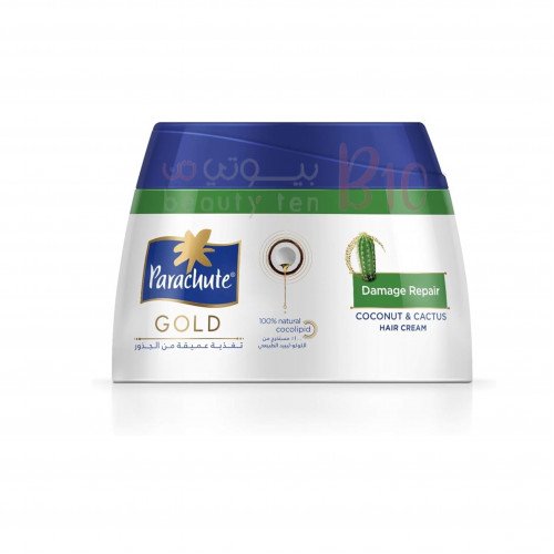 باراشوت كريم جولد لإصلاح التلف و للعناية بالشعر المتعب وعلاجه  - 140 مل