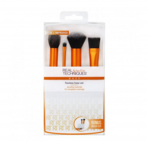 مجموعة فرش المكياج الأساسية من ريل تكنيك - 5قطع مجموعة فرش المكياج الأساسية من ريل تكنيك - 5قطع