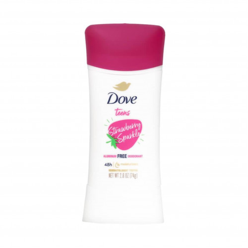 مزيل عرق دوف ستيك برائحة الفراولة للمراهقين - 74 جم