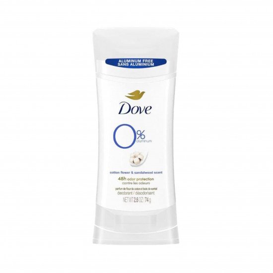 مزيل عرق دوف برائحة زهرة القطن وخشب الصندل - 74 جم