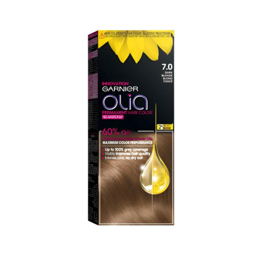 غارنييه أوليا صبغة شعر دائمة 7.0 أشقر غامق