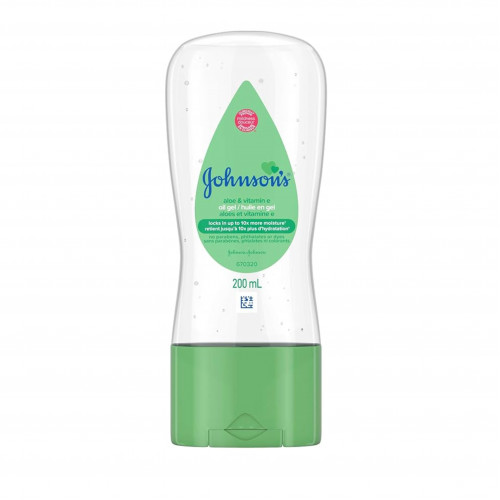 جل زيت جونسون بخلاصة الصبار وفيتامين سي 200 مل