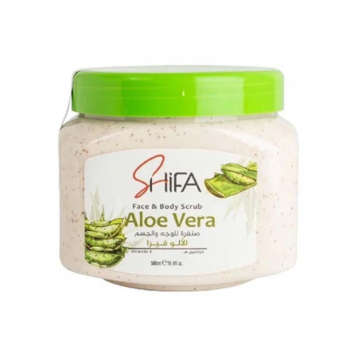 مقشر شفا للوجه والجسم بالصبار 300مل