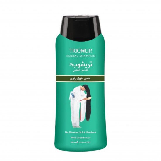 تريشوب شامبو بالأعشاب لشعر صحي وطويل وقوي 400 مل