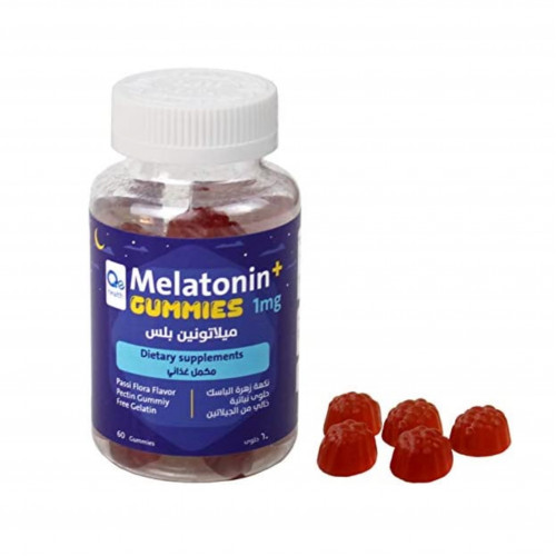 ميلاتونين بلس 1 جم  60 قطعة