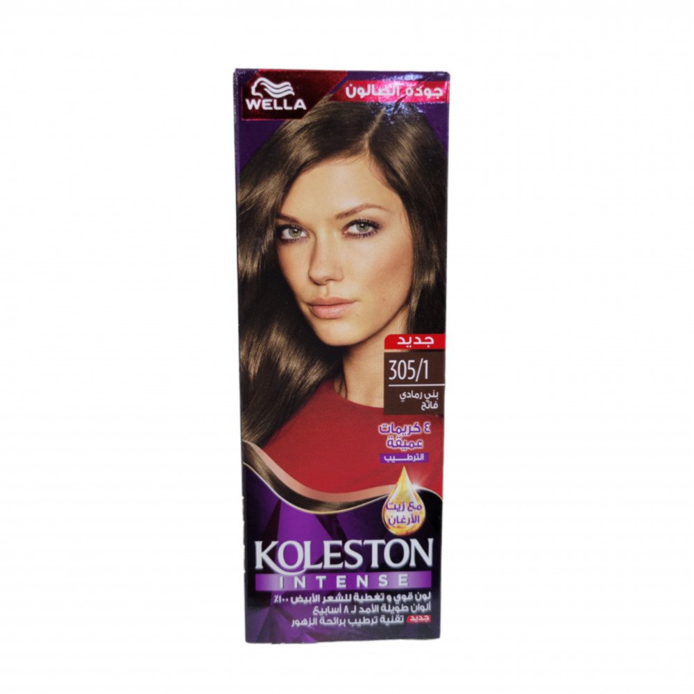 صبغة الشعر من كوليستون بني رمادي فاتح 305/1