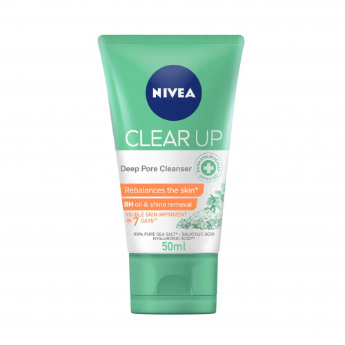 نيفيا، كلير اب، غسول للمسام العميقة، يزيل لمعان البشرة - 150 مل نيفيا، كلير اب، غسول للمسام العميقة، يزيل لمعان البشرة - 150 مل