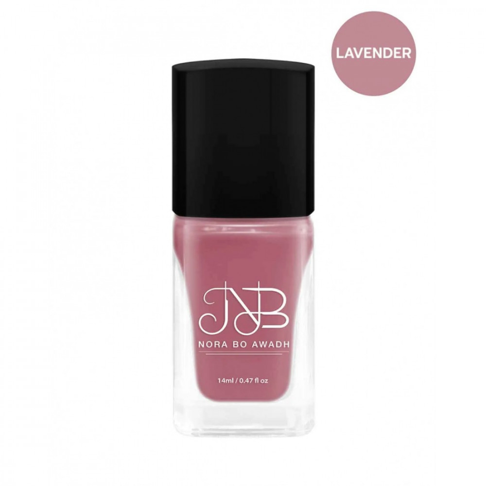 طلاء اظافر  من نورة بو عوض لون- لافندر