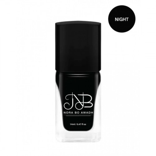 طلاء اظافر  من نورة بو عوض لون- نايت