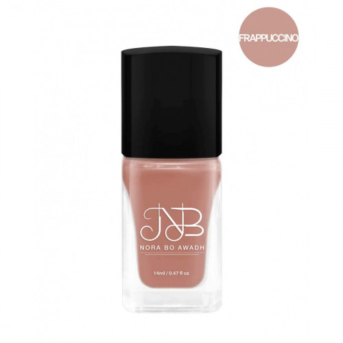 طلاء اظافر  من نورة بو عوض لون- فرابتشينو