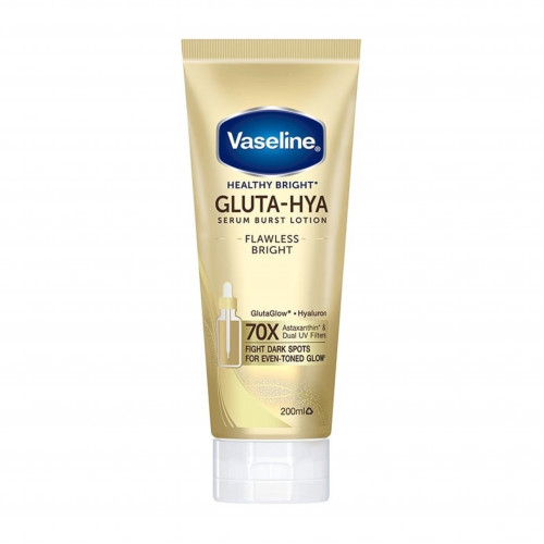 فازلين هيلثي برايت جلوتا هيالورون نياسيناميد سيروم لوشن واقي من الأشعة فوق البنفسجية 200 مل