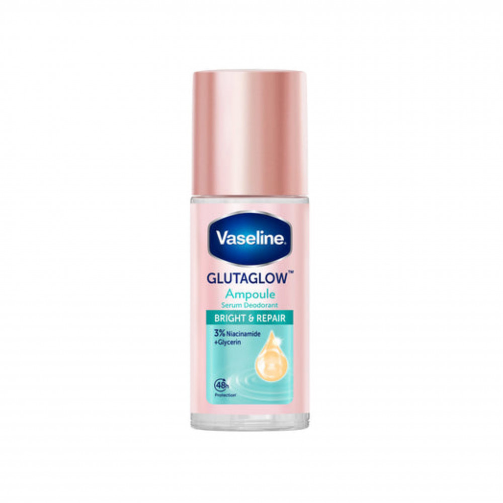 مزيل العرق تايلندي جلوتاجلو برايت اند ريبير من فازلين 45مل