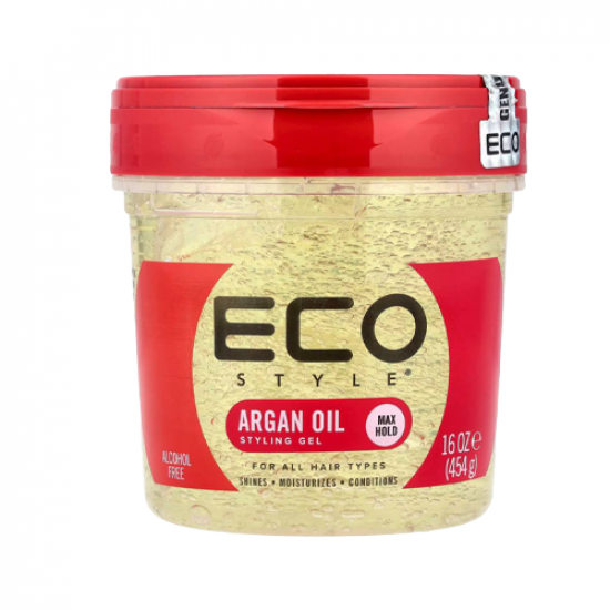 جل تصفيف الشعر إيكو ستايلر الاحترافي بزيت الأرقان ثبات فائق 454ج