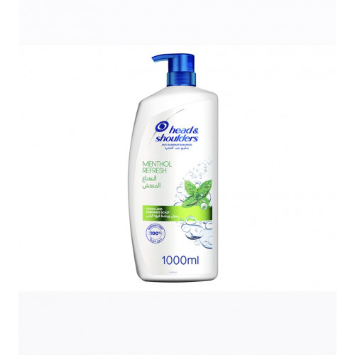 شامبو ضد القشرة بالنعناع المنعش من هيد & شولدرز  1000 مل
