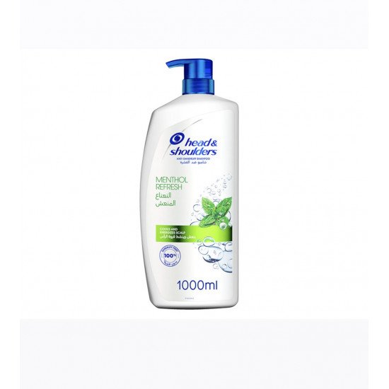 شامبو ضد القشرة بالنعناع المنعش من هيد & شولدرز  1000 مل