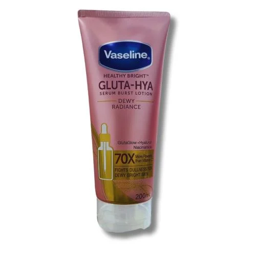 لوشن جلوتا هيا بيرست اشراقه ندية بالنياسيناميد من فازلين - 200 مل