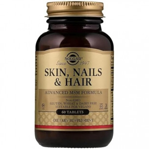 مكمل سولجار لدعم البشرة والأظافر والشعر 60 كبسولة مكمل سولجار لدعم البشرة والأظافر والشعر 60 كبسولة