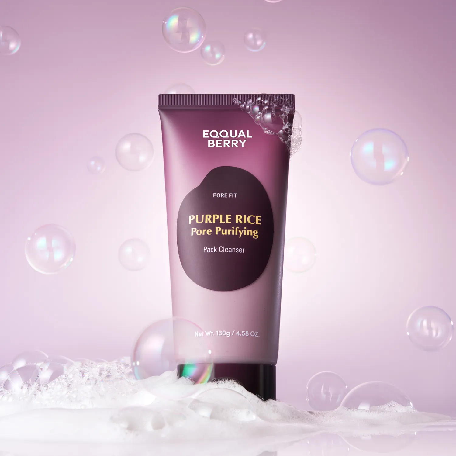 منظف المسام من الأرز الأرجواني من إيكوال بيري – 130 جم 