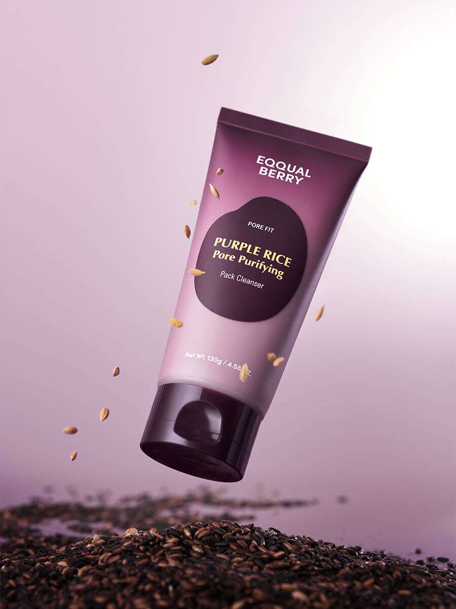 منظف المسام من الأرز الأرجواني من إيكوال بيري – 130 جم 