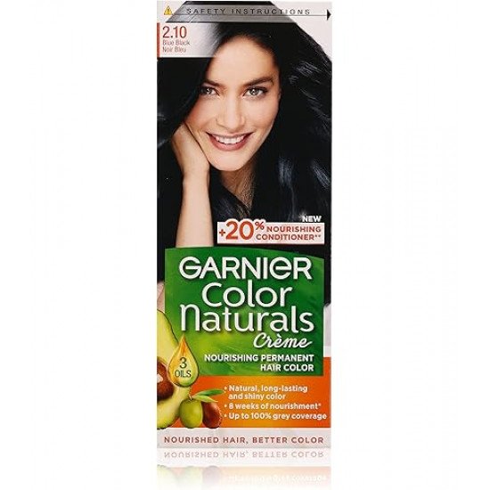 صبغة شعر أسود مزرق 2.10 غارنييه كولر ناتشورالز