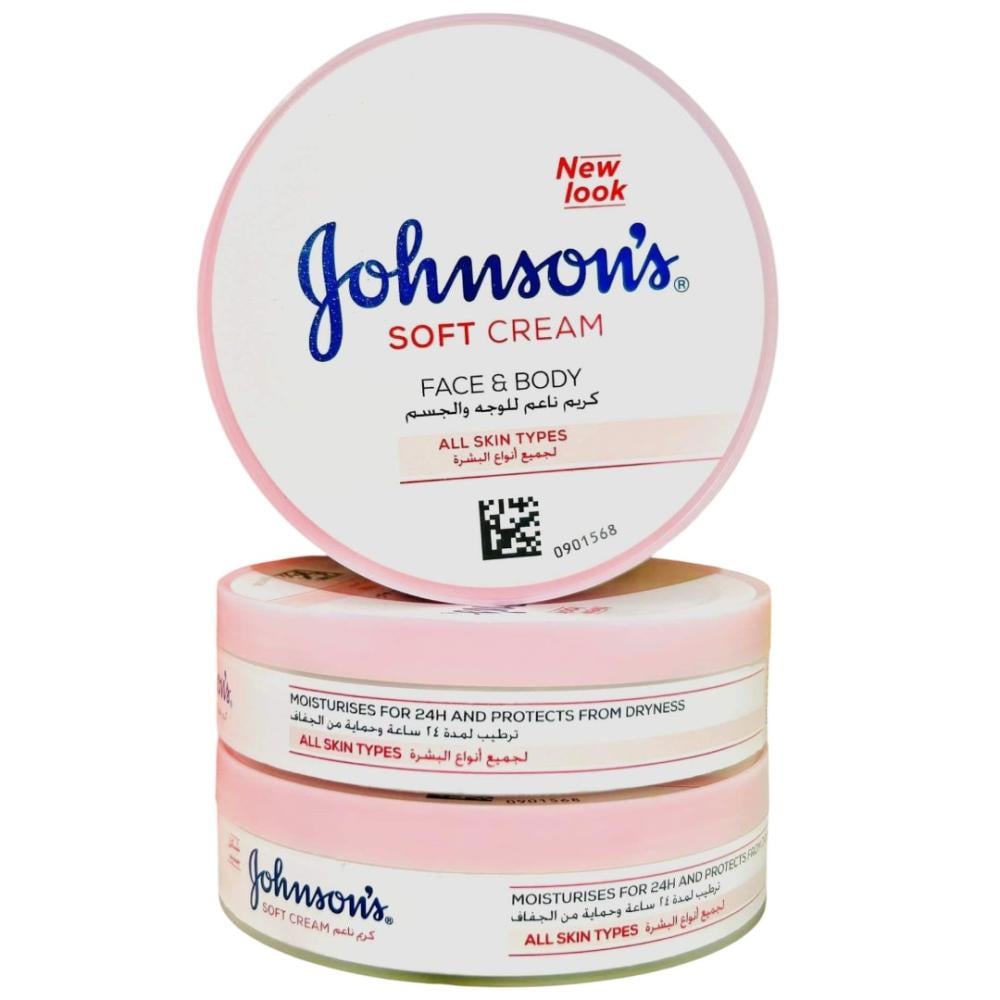 كريم جونسون لترطيب الوجه والجسم 300مل كريم جونسون لترطيب الوجه والجسم 300مل
