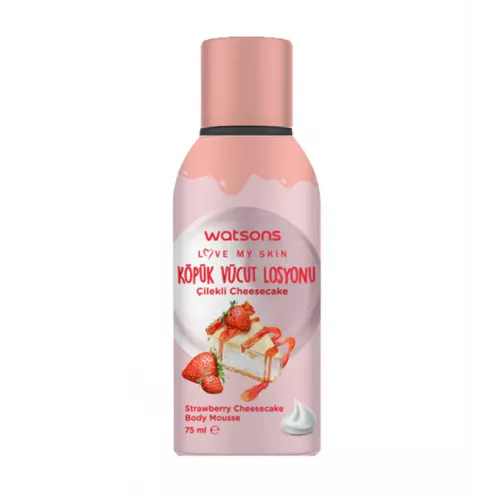 واتسونز موس الجسم تشيز كيك الفراولة 75مل 