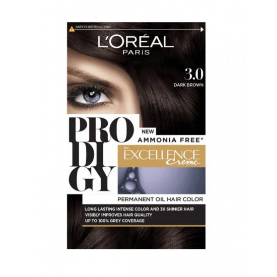 لوريال باريس صبغة بروديجي بني غامق 3.0