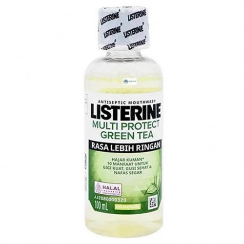 ليسترين غسول فم بالشاي الاخضر الطبيعي - 100 مل ليسترين غسول فم بالشاي الاخضر الطبيعي - 100 مل