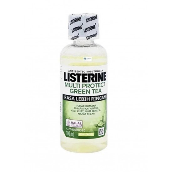 ليسترين غسول فم بالشاي الاخضر الطبيعي - 100 مل