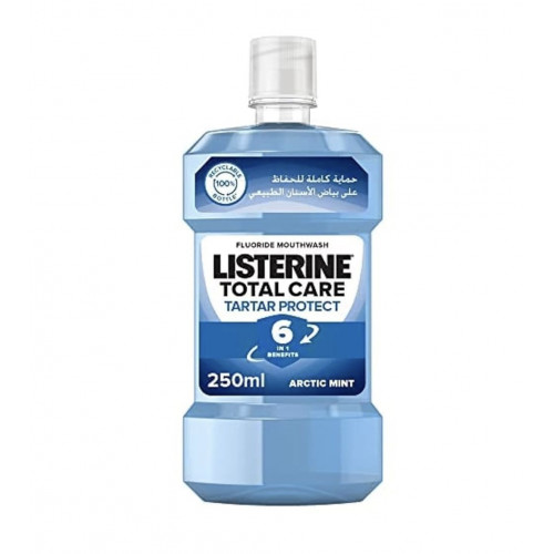 غسول الفم ليسترين للعناية الكاملة بالجير 250مل غسول الفم ليسترين للعناية الكاملة بالجير 250مل