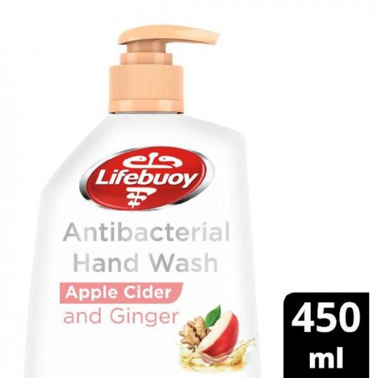 غسول يدين من لايف بوي، بخلاصة عصير التفاح والزنجبيل 450 مل
