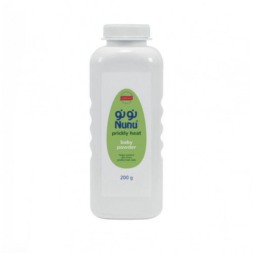 نونو بودرة للأطفال الحرارة الجلدية بالمنثول - 200 جرام