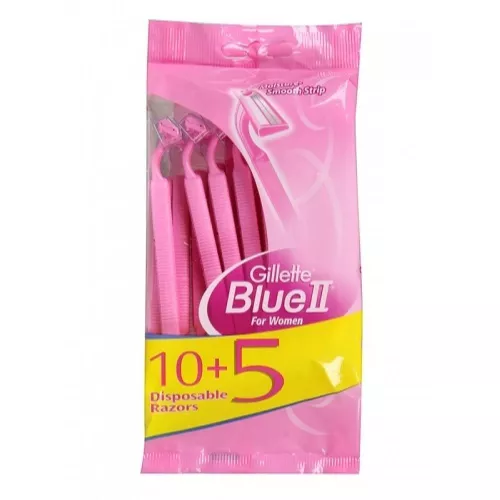 ماكينة حلاقة بلو تو للنساء للاستخدام مرة واحدة، 10 + 5 قطع ماكينة حلاقة بلو تو للنساء للاستخدام مرة واحدة، 10 + 5 قطع