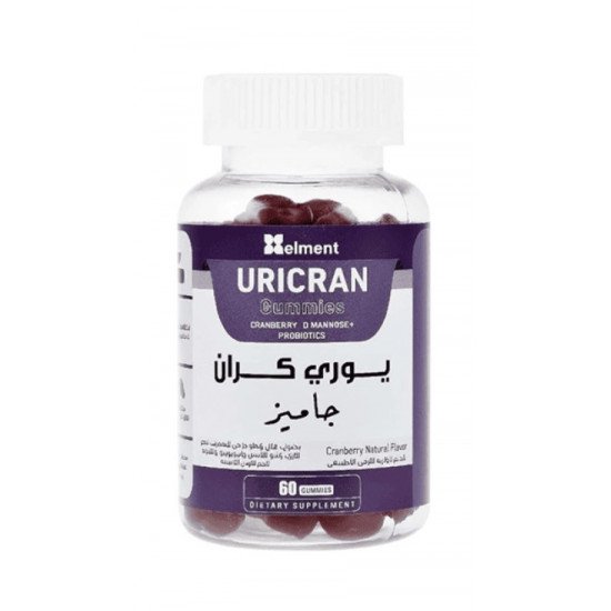يوري كران جاميز مكمل غذائي بطعم التوت البري من ايلمنت 60 قطعه