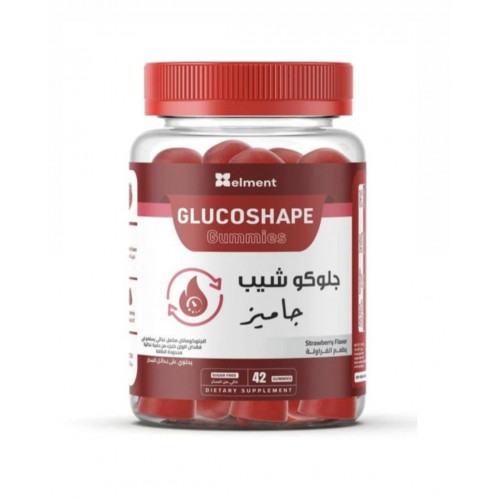 جلـوكو شيب جاميز 42 قطعة حلوى الجلوكومنان من ايلمينت