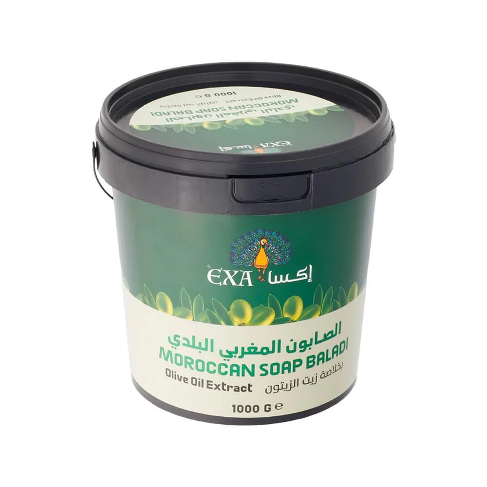 الحمّام المغربي بزيت الزيتون من أكسا – 1000 جم