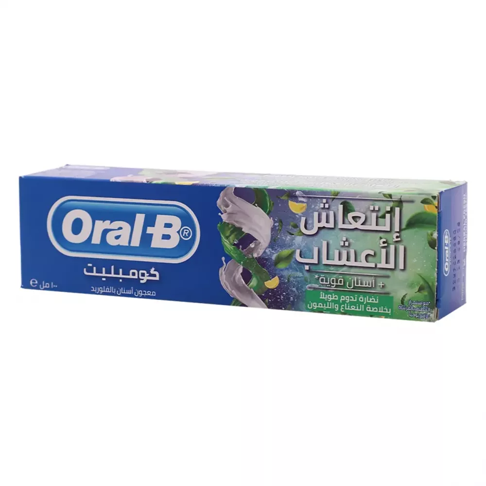  معجون أسنان عشبي كامل، أسنان منعشة وقوية، 100 مل