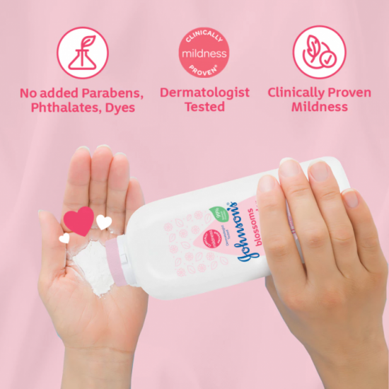 بودرة أطفال جونسون بنشا الذرة أزهار ٥٠٠ جم بودرة أطفال جونسون بنشا الذرة أزهار ٥٠٠ جم