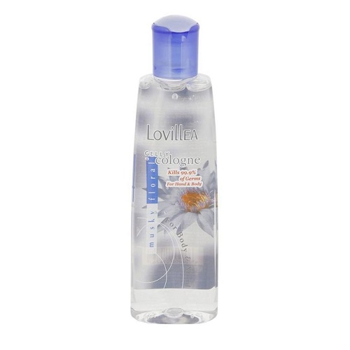 جل كولونيا بقوام هلامي للجسم واليدين برائحة الزهور المسكية شفاف/أزرق 200مل جل كولونيا بقوام هلامي للجسم واليدين برائحة الزهور المسكية شفاف/أزرق 200مل