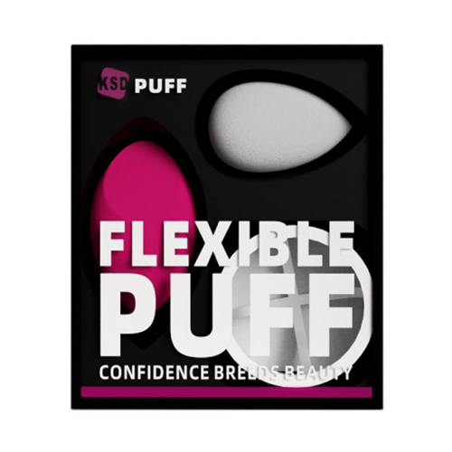 اسفنجة مكياج من كي اس دي - قطعتين اسفنجة مكياج من كي اس دي - قطعتين