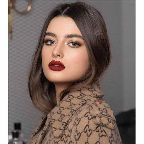 احمر شفاه سائل مقاوم للماء من نوره بو عوض - دارك فلامنج