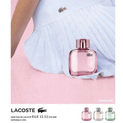 عطر او دي لاكوست ال .12.12 بور ايلي سباركلنج للنساء من لاكوست - او دي تواليت 90مل عطر او دي لاكوست ال .12.12 بور ايلي سباركلنج للنساء من لاكوست - او دي تواليت 90مل