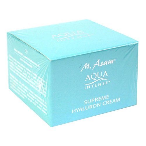 كريم أكوا إنتنس بحمض الهالورنيك الممتاز أبيض أم أسام 50مل كريم أكوا إنتنس بحمض الهالورنيك الممتاز أبيض أم أسام 50مل