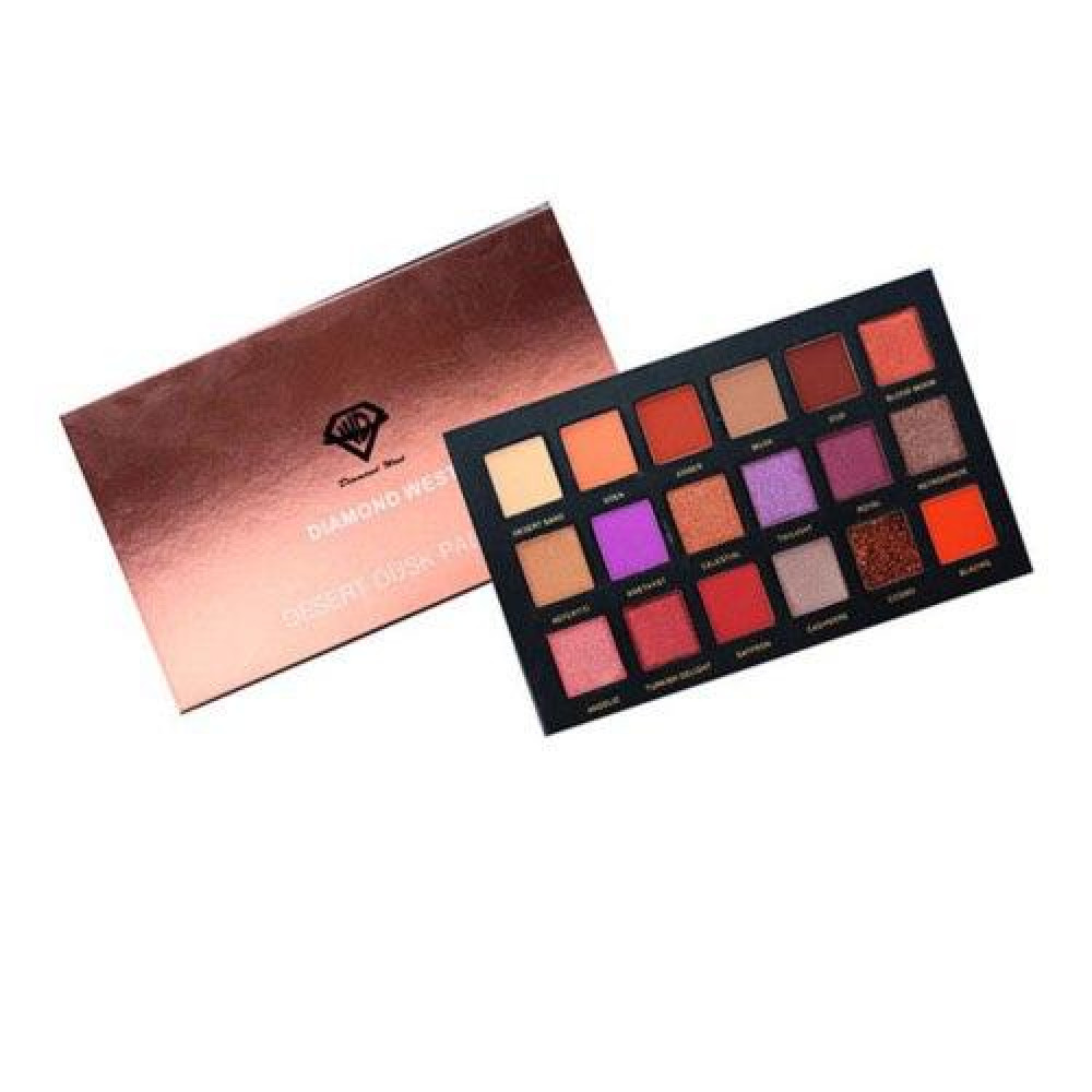 مجموعة ظلال عيون دايموند ويست ديزرت داسك Desert Sand/Eden/Amber