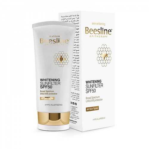 كريم حاجب للشمس ومفتّح للبشرة عامل الوقاية ٥۰ من بيزلين 60 مل كريم حاجب للشمس ومفتّح للبشرة عامل الوقاية ٥۰ من بيزلين 60 مل