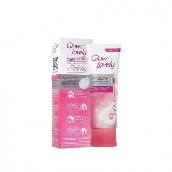 كريم سيروم متعدد الفيتامينات "فيتاجلو" من جلو آند لفلي - ٢٥ جم كريم سيروم متعدد الفيتامينات "فيتاجلو" من جلو آند لفلي - ٢٥ جم